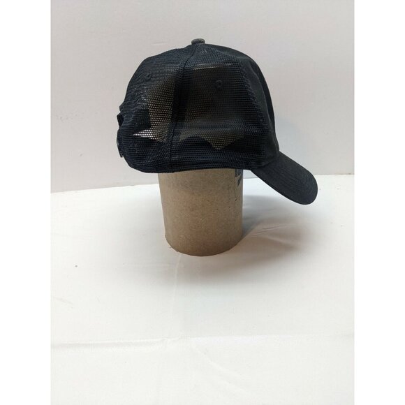 CARHARTT RUGGED PROFESSIONAL BLACK MESH SNAPBACK TRUCKER STYLE HAT CAP - Picture 4 of 6